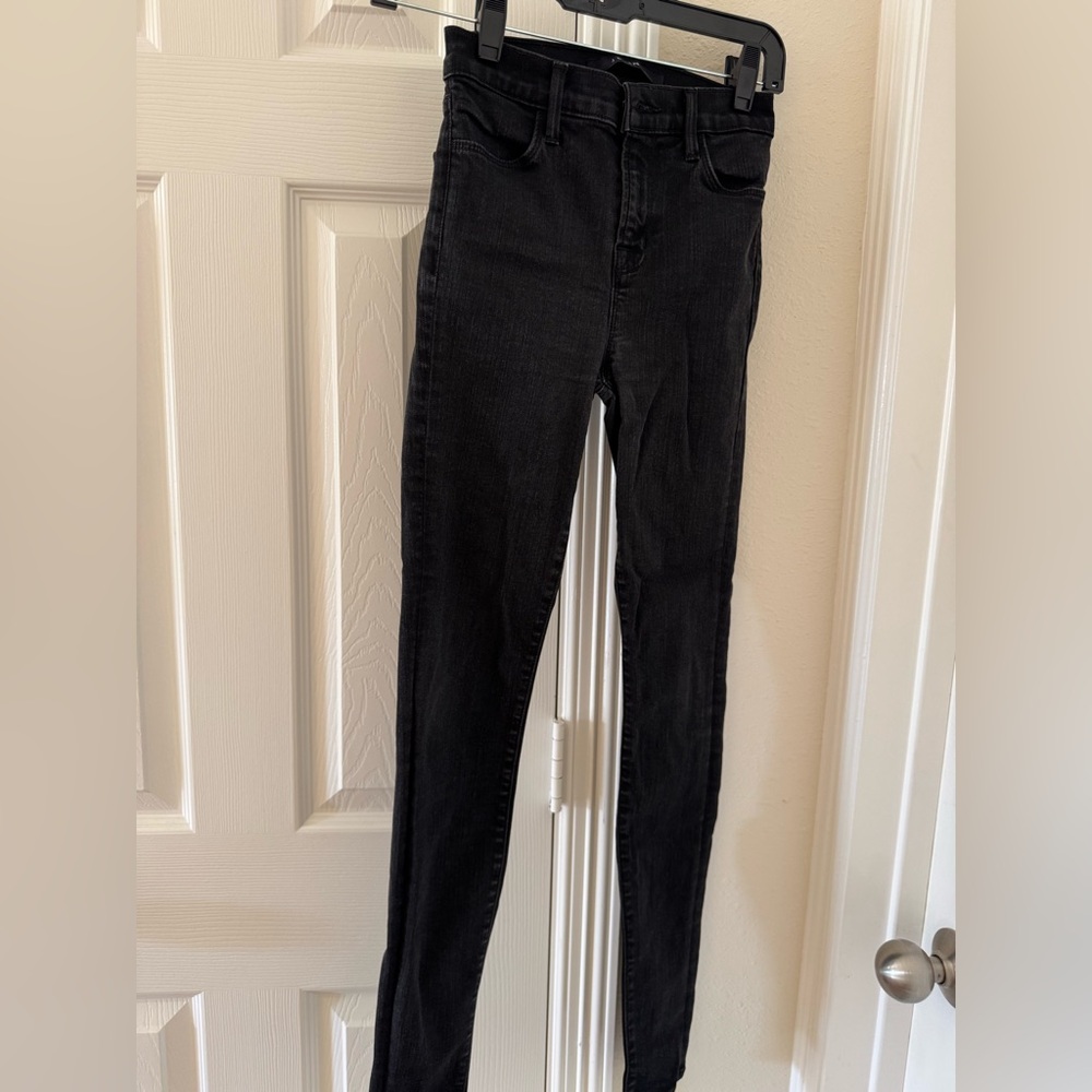 Jbrand - black skinny jeans - size 23